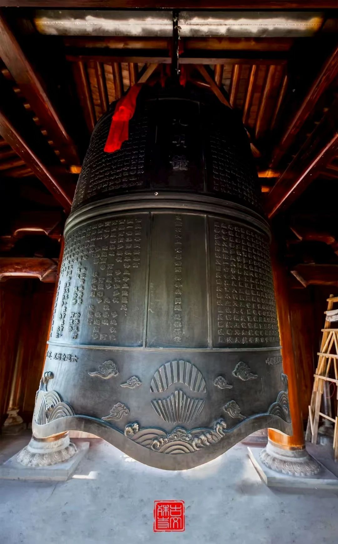 寺院中的法器也是在说法