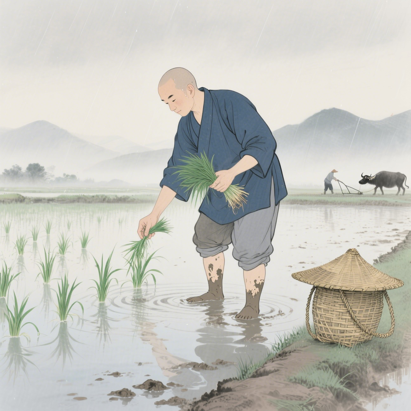 世上无如人欲险，天下惟有吃饭难