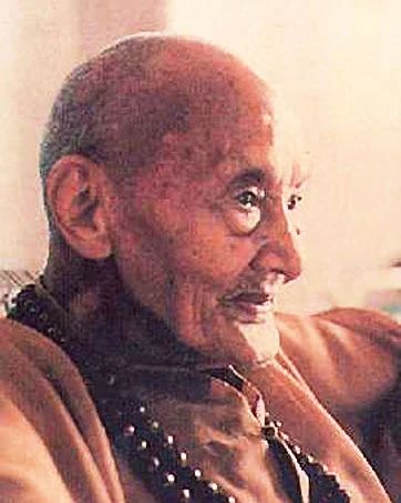 广钦老和尚：唯有舍下色声香味触法，心无挂碍，才能显出菩提心来