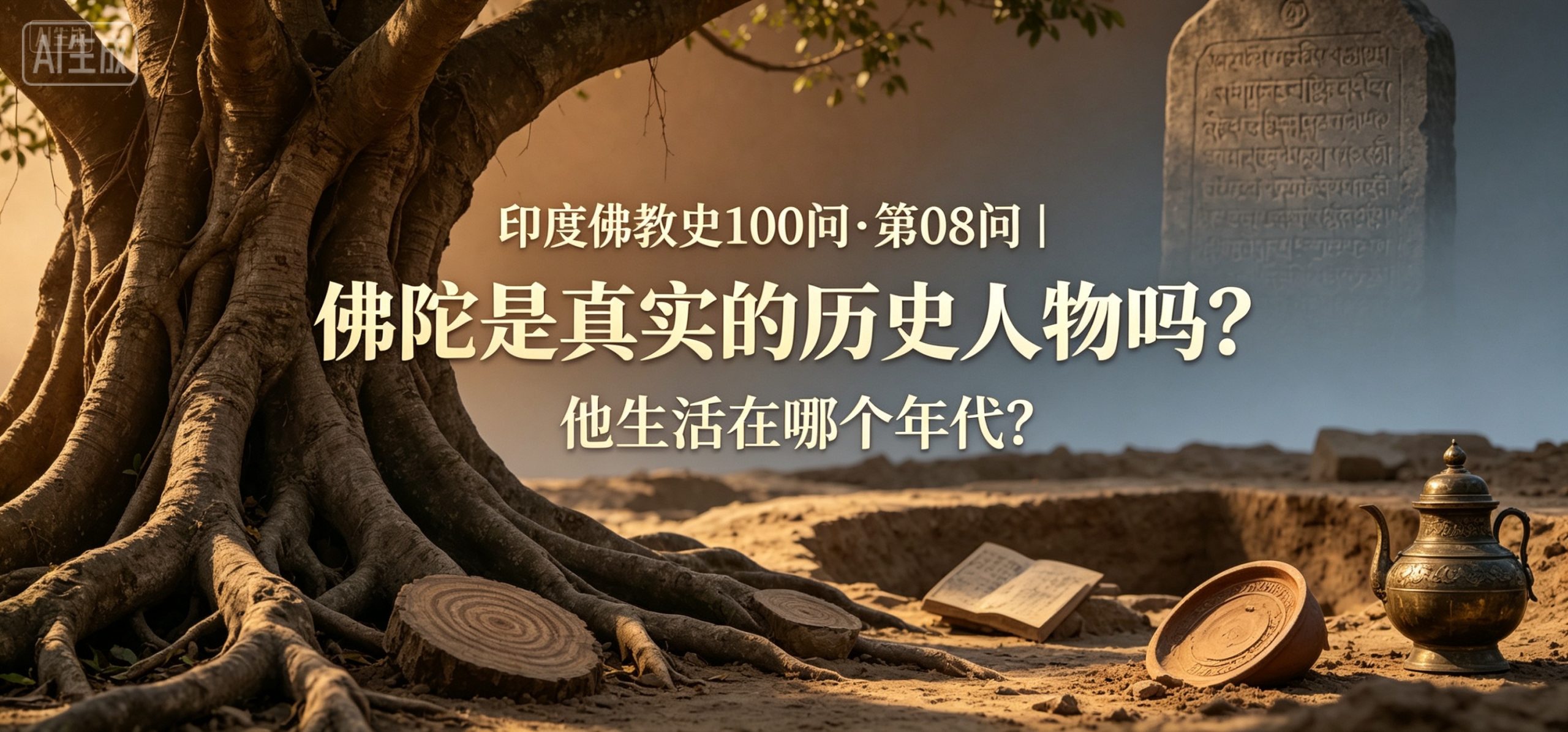 印度佛教史100问 · 第08问｜佛陀是真实的历史人物吗？他生活在哪个年代？