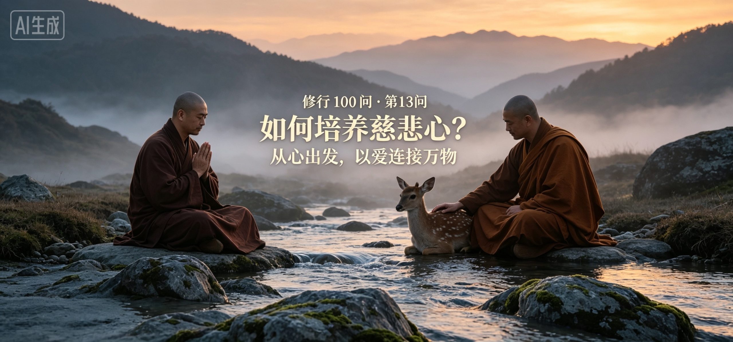 修行 100 问•第13问｜如何培养慈悲心？