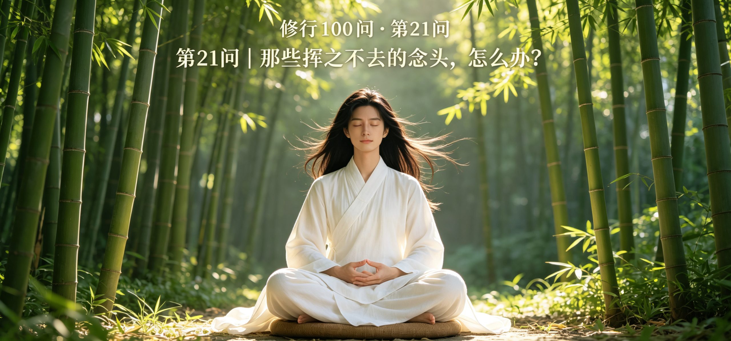 修行 100 问•第21问｜那些挥之不去的念头，怎么办？