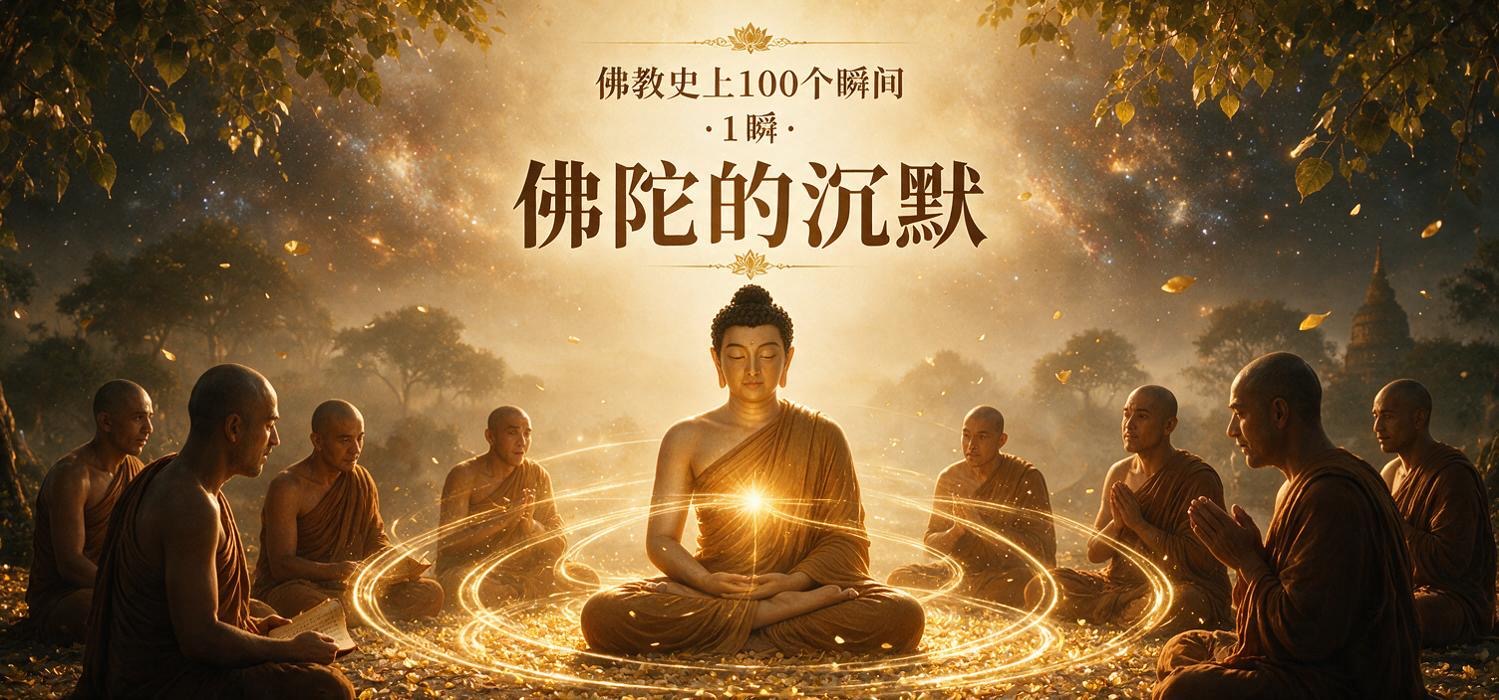佛教史上 100个瞬间·1 瞬｜佛陀的沉默