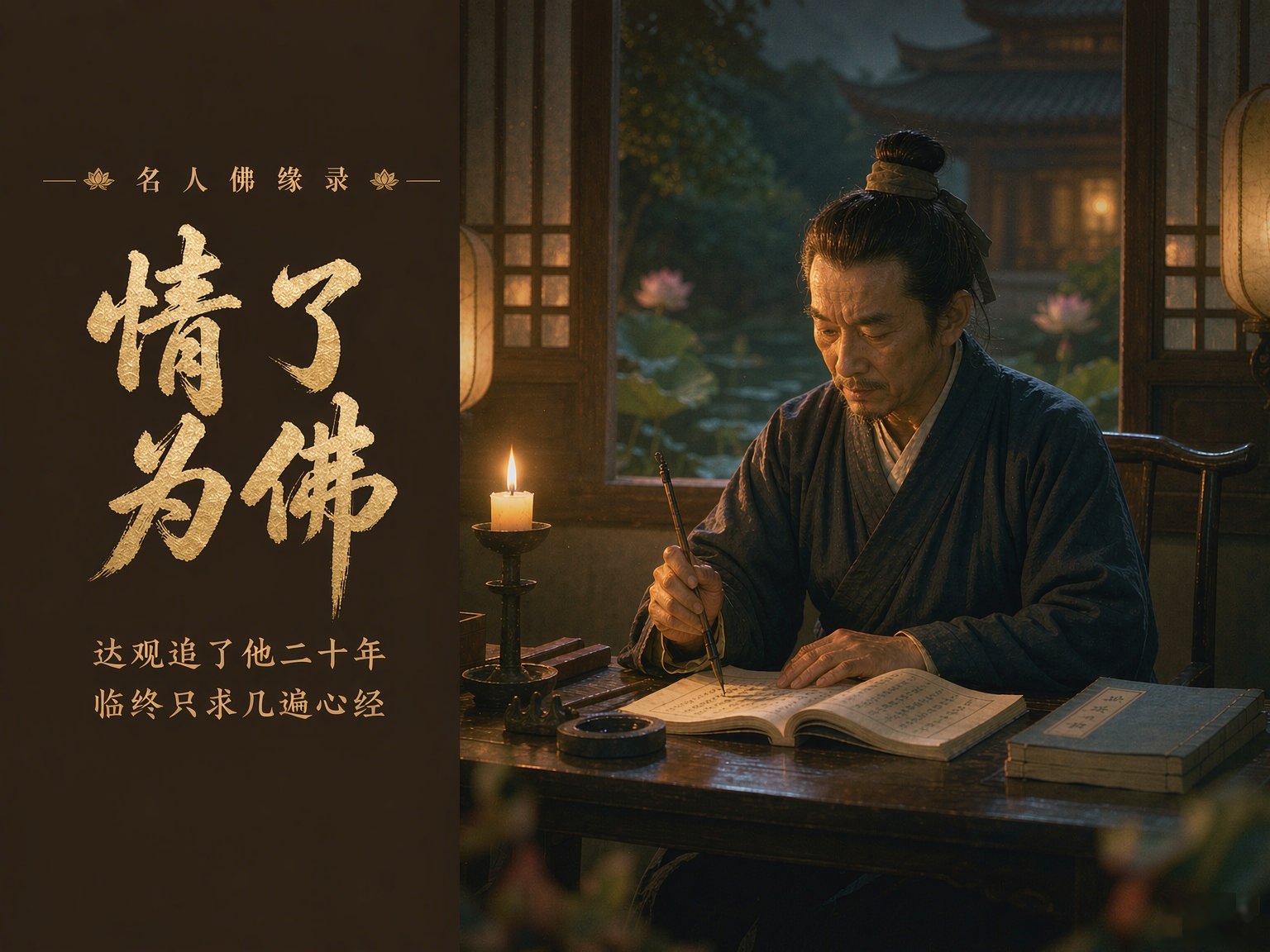名人佛缘录｜写《牡丹亭》的人，临终为什么不请和尚做七