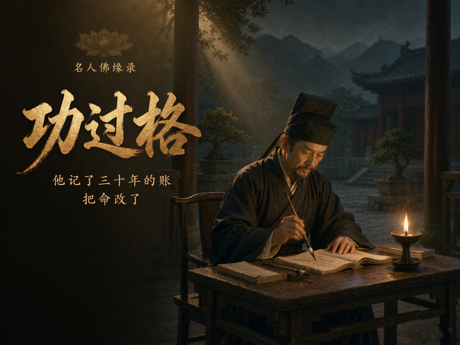 名人佛缘录｜一本记了三十年的账，怎么变成了佛书