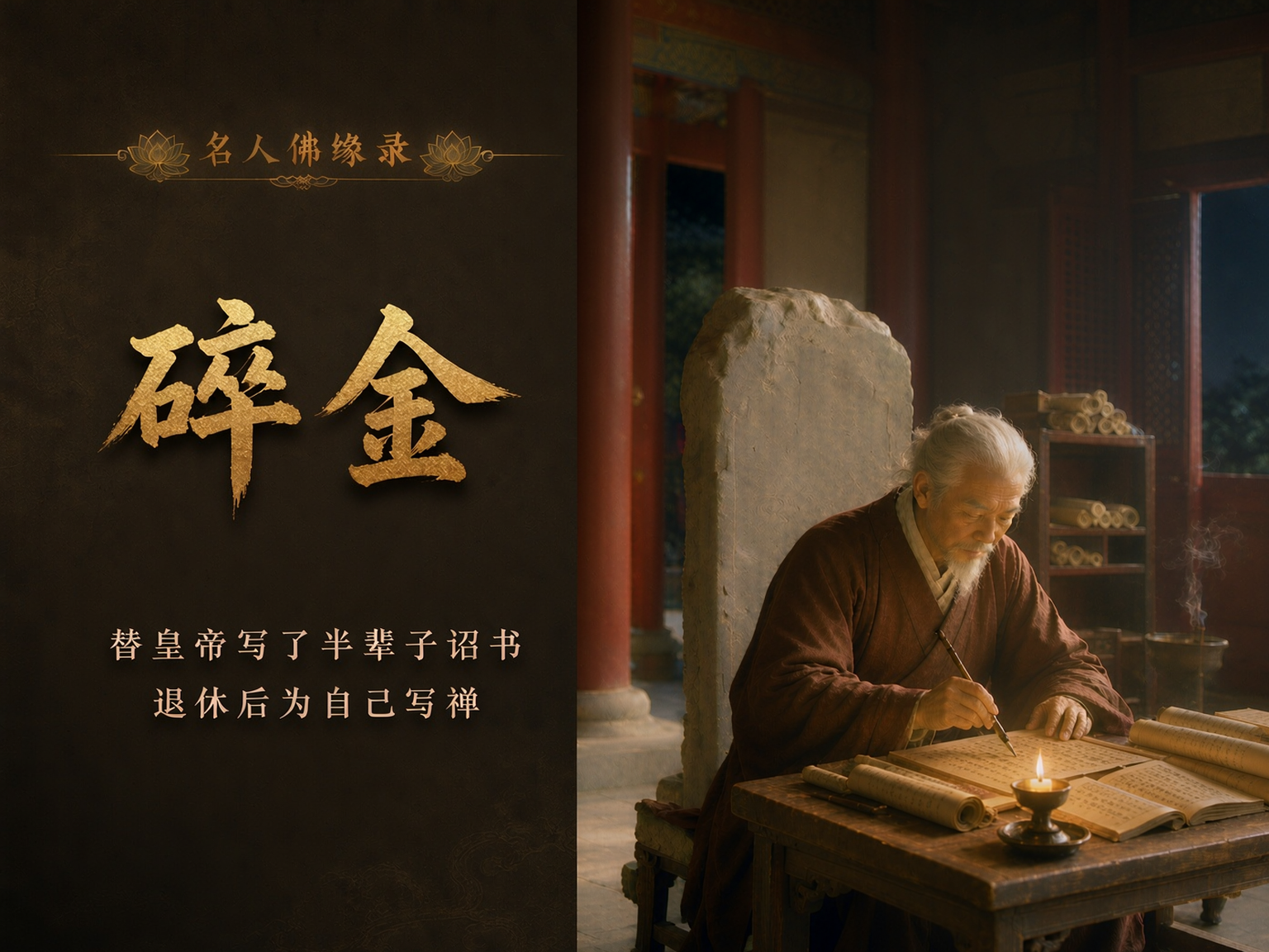 名人佛缘录｜一部被子孙挪了两回位置的佛书