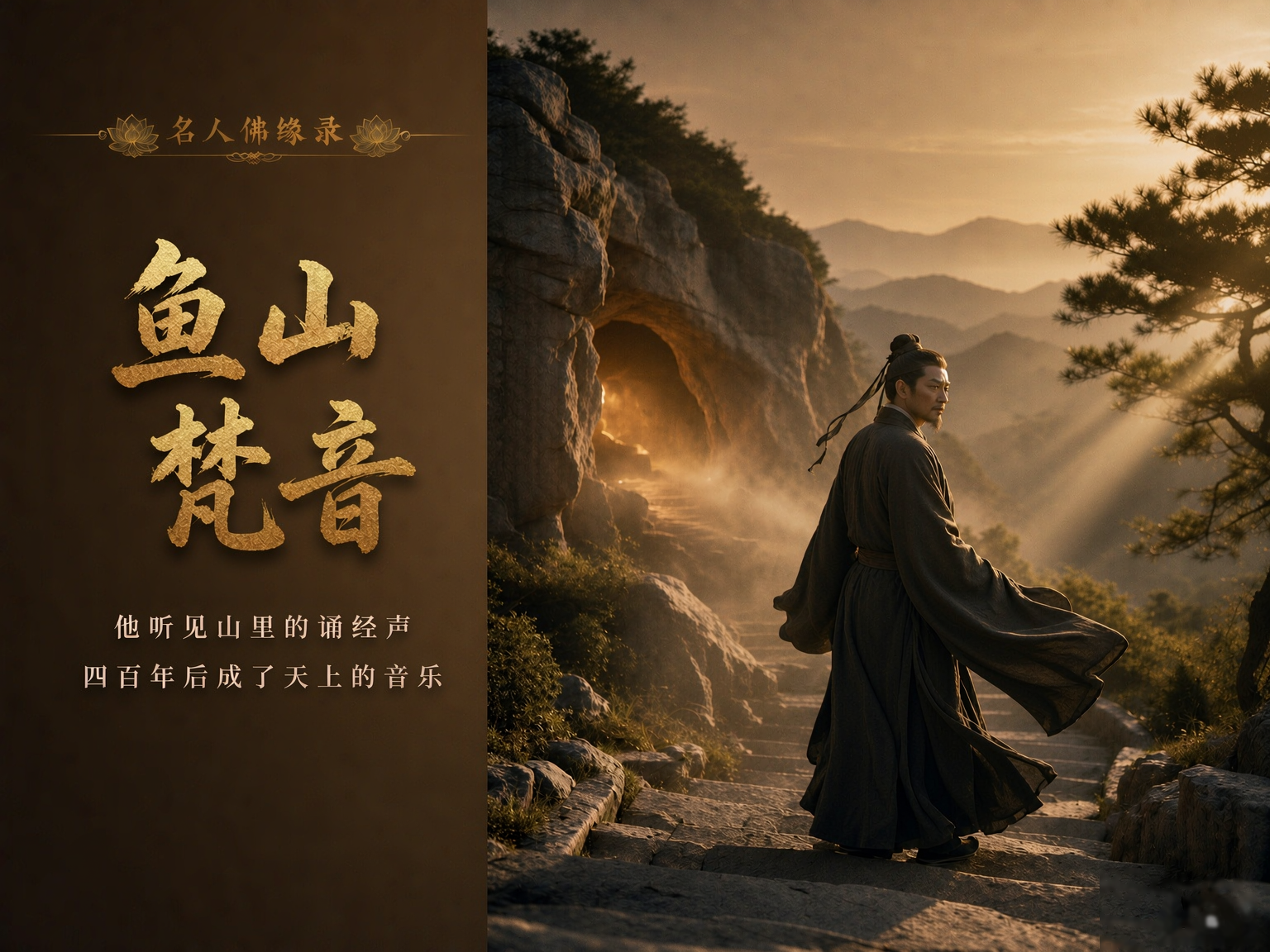 名人佛缘录｜他听见了山里的诵经声，后来变成了天上的音乐