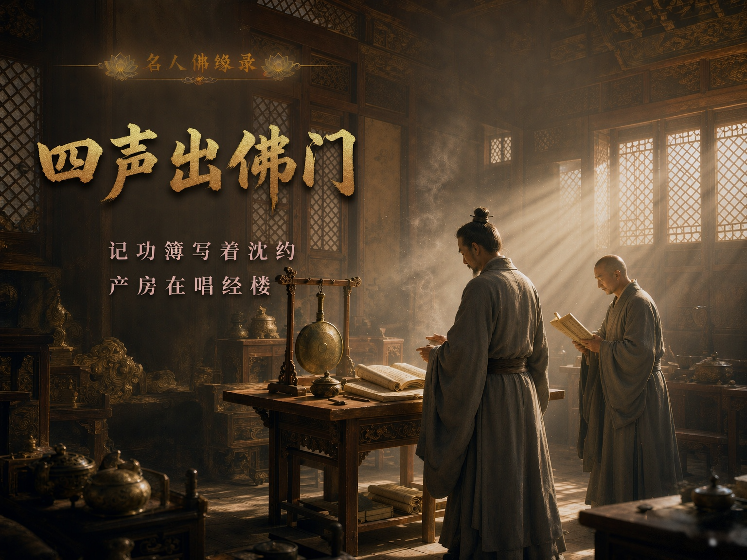 名人佛缘录｜四声的发明权，为什么记在沈约名下